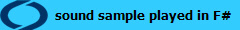 sound sample played in F#